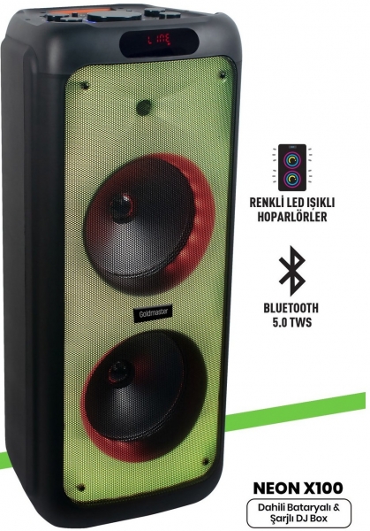 Goldmaster Neon X100 Müzik Sistemi