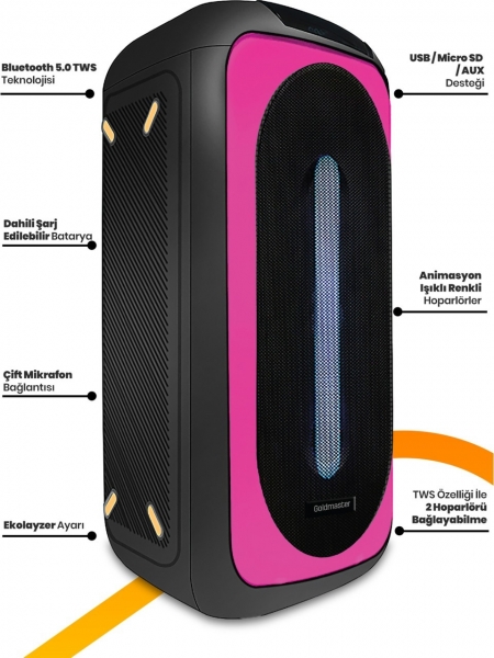 Goldmaster Neon X90 Müzik Sistemi