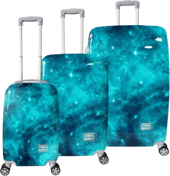 Coral High 16830 3'lü Valiz Seti