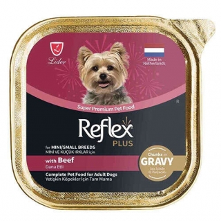 Reflex Plus Dana Etli Küçük Irk 85 gr Köpek Maması