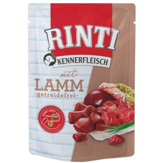 Rıntı Pouch Sığır Etli ve Kuzu Etli 400 gr Köpek Maması