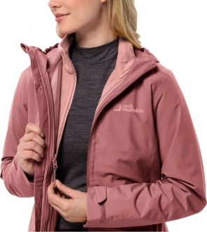 Jack Wolfskin Moonrise 3in1 Kadın Mont