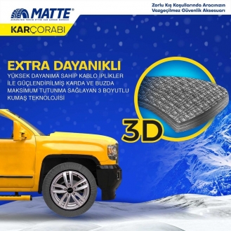 Matte Extra-Pro 225/45 R17 Kar Çorabı