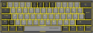 Megalodon Mini T9 Red Klavye