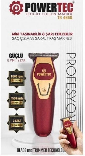 Powertec TR-4650 Saç Kesme Makinesi