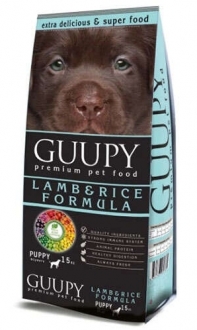 Guupy Puppy Kuzu Etli Yavru 15 kg Köpek Maması