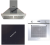Hoover Elektrikli Renkli 3'lü Ankastre Set HH64CCB + HOT3051WI