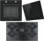Franke Ankastre Set FHCR 755 4G TC HE BK C + FMA 86 H BK + FNO 605 BK