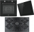 Franke Ankastre Set FHCR 755 4G TC HE BK C + FMA 86 H BK + Neo FNO 605 BK