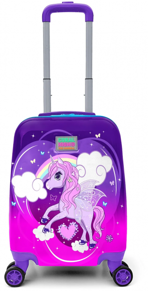 Coral High 16710 Unicorn Desenli Çocuk Valizi