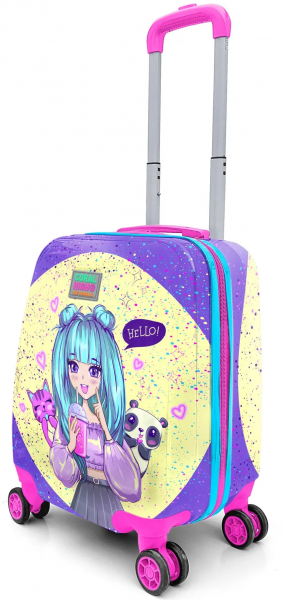 Coral High 16705 Anime Kız Desenli Çocuk Valizi