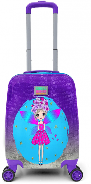 Coral High 16726 Peri Desenli Çocuk Valizi