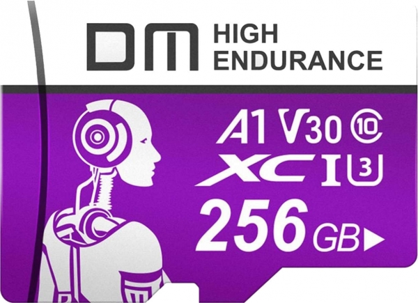 DM High Endurance A1 microSD (256 GB)
