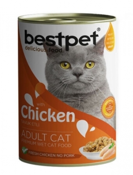 Bestpet Gravy Parça Tavuk Etli 400 gr Kedi Maması