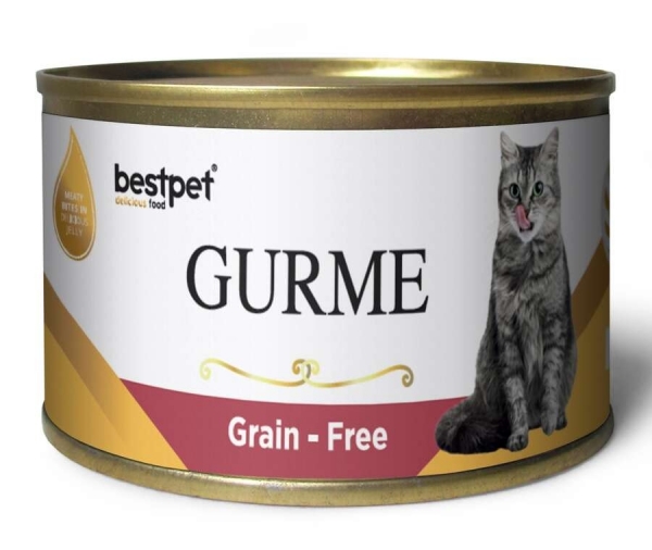 Bestpet Gold Gurme Tahılsız Kuzu Etli 85 gr Kedi Maması