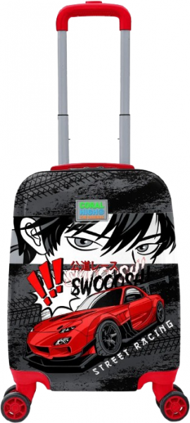 Coral High 16738 Anime Araba Çocuk Valizi