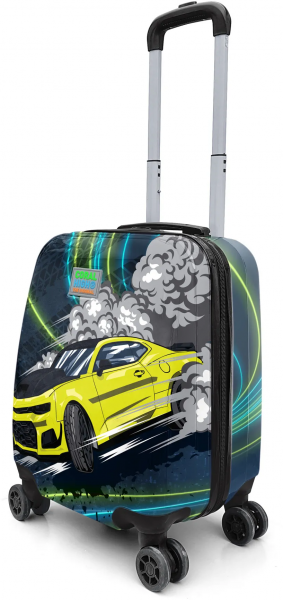 Coral High 16756 Araba Desenli Çocuk Valizi