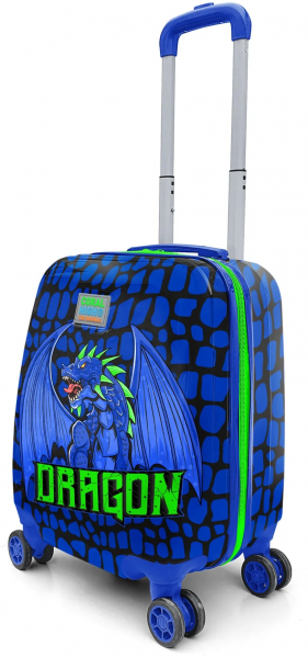 Coral High 16752 Ejderha Desenli Çocuk Valizi