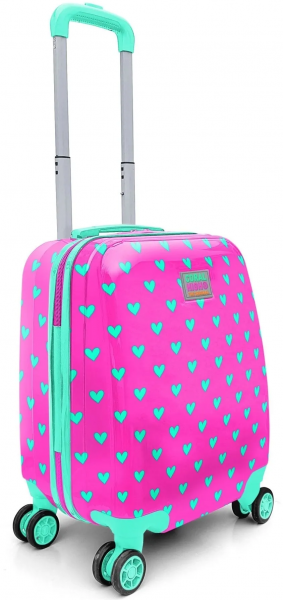 Coral High 16715 Kalp Desenli Çocuk Valizi