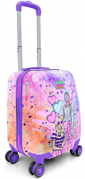 Coral High 16773 Fashion Girl Desenli Çocuk Valizi