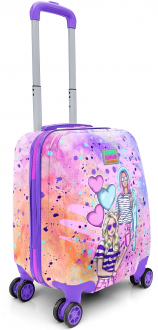 Coral High 16773 Fashion Girl Desenli Çocuk Valizi