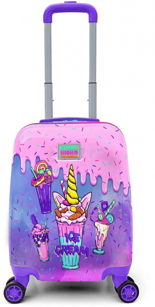 Coral High 16770 Milkshake Dondurma Desenli Çocuk Valizi