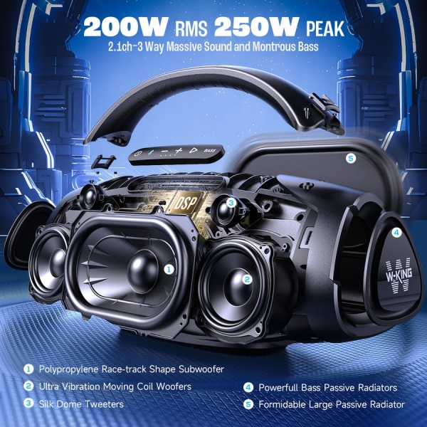 W-King X20 Bluetooth Hoparlör