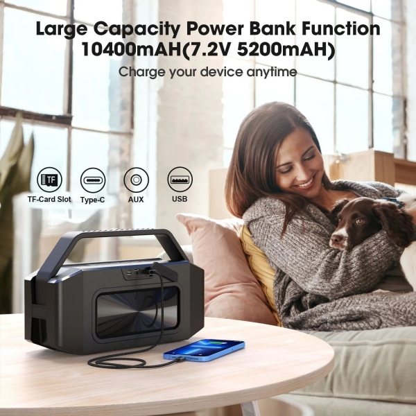 W-King D9-1 Bluetooth Hoparlör