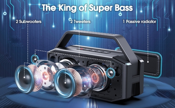 W-King D9-1 Bluetooth Hoparlör