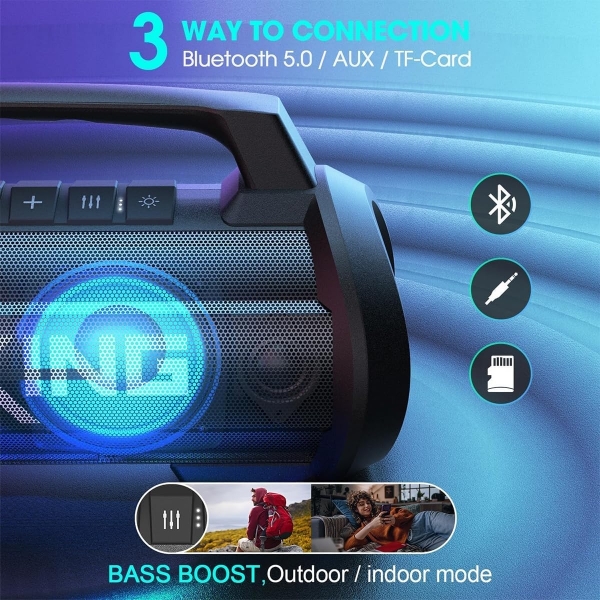 W-King D10 Bluetooth Hoparlör