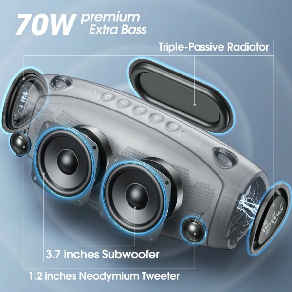 W-King X10 Bluetooth Hoparlör