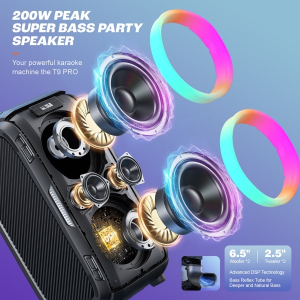 W-King T9 Pro Müzik Sistemi