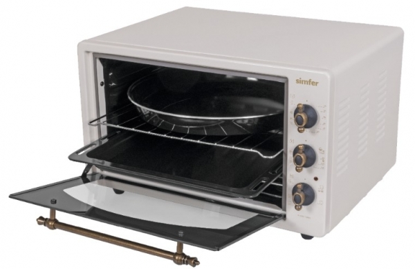 Simfer 4295 Retro Bej Mini Fırın