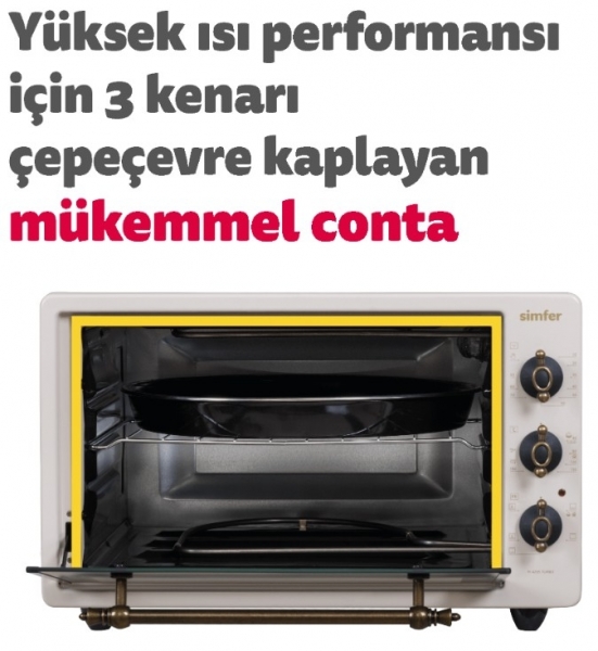 Simfer 4295 Retro Bej Mini Fırın