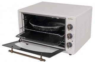 Simfer 4295 Retro Bej Mini Fırın