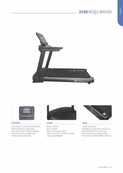 ProFitness Profitness 3100 Koşu Bandı