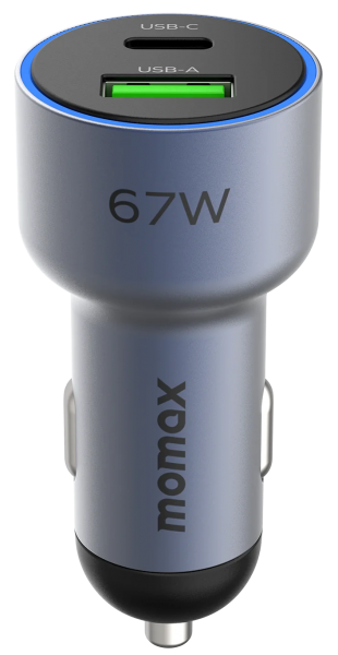 Momax MoVe Dual Port Car Charger 67W Şarj Aleti