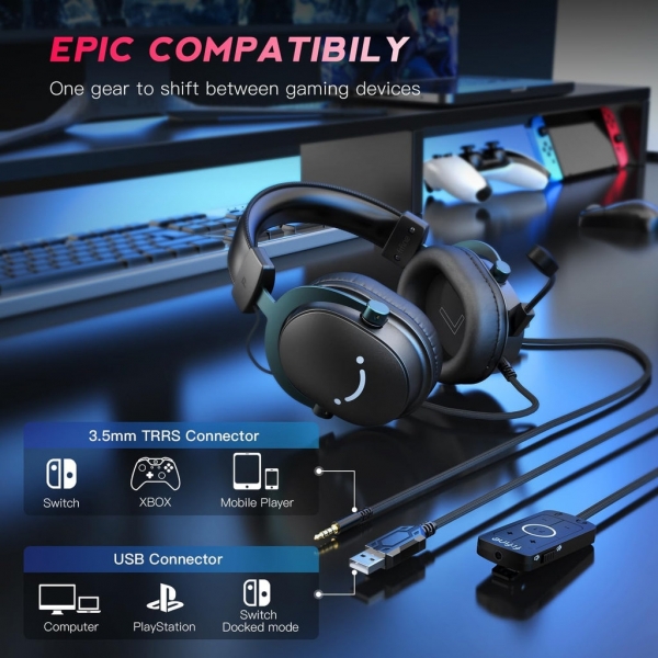 Fifine AmpliGame H9 Kablolu Kulaklık