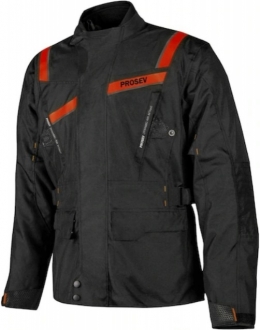 Prosev 5217 Stelvio Kırmızı-Siyah Motosiklet Montu