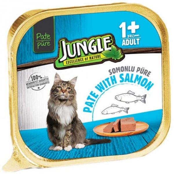 Jungle Somon Balıklı Ezme 100 gr Kedi Maması