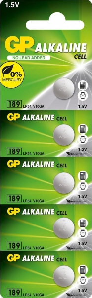 GP 189 5'li Düğme Pil