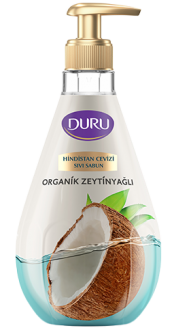 Duru Organik Zeytinyağlı Hindistan Cevizi Sıvı Sabun 500 ml