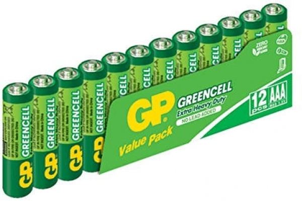 GP Greencell AAA 12'li İnce Kalem Pil