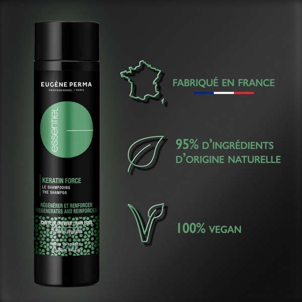 Eugene Perma Essentiel Keratin Force 250 ml Şampuan