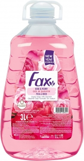 Fax Gül Kokulu Sıvı Sabun 3 lt