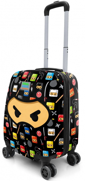 Coral High 16747 Ninja Desenli Çocuk Valizi