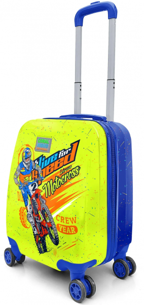 Coral High 16733 Motorsiklet Desenli Çocuk Valizi
