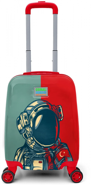 Coral High 16759 Astronot Desenli Çocuk Valizi