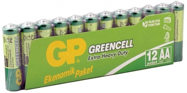 GP Greencell AA 12'li Kalem Pil