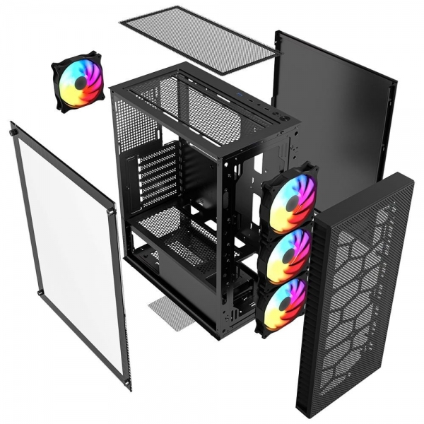 PowerBoost PB-PS6832B 650W Bilgisayar Kasası